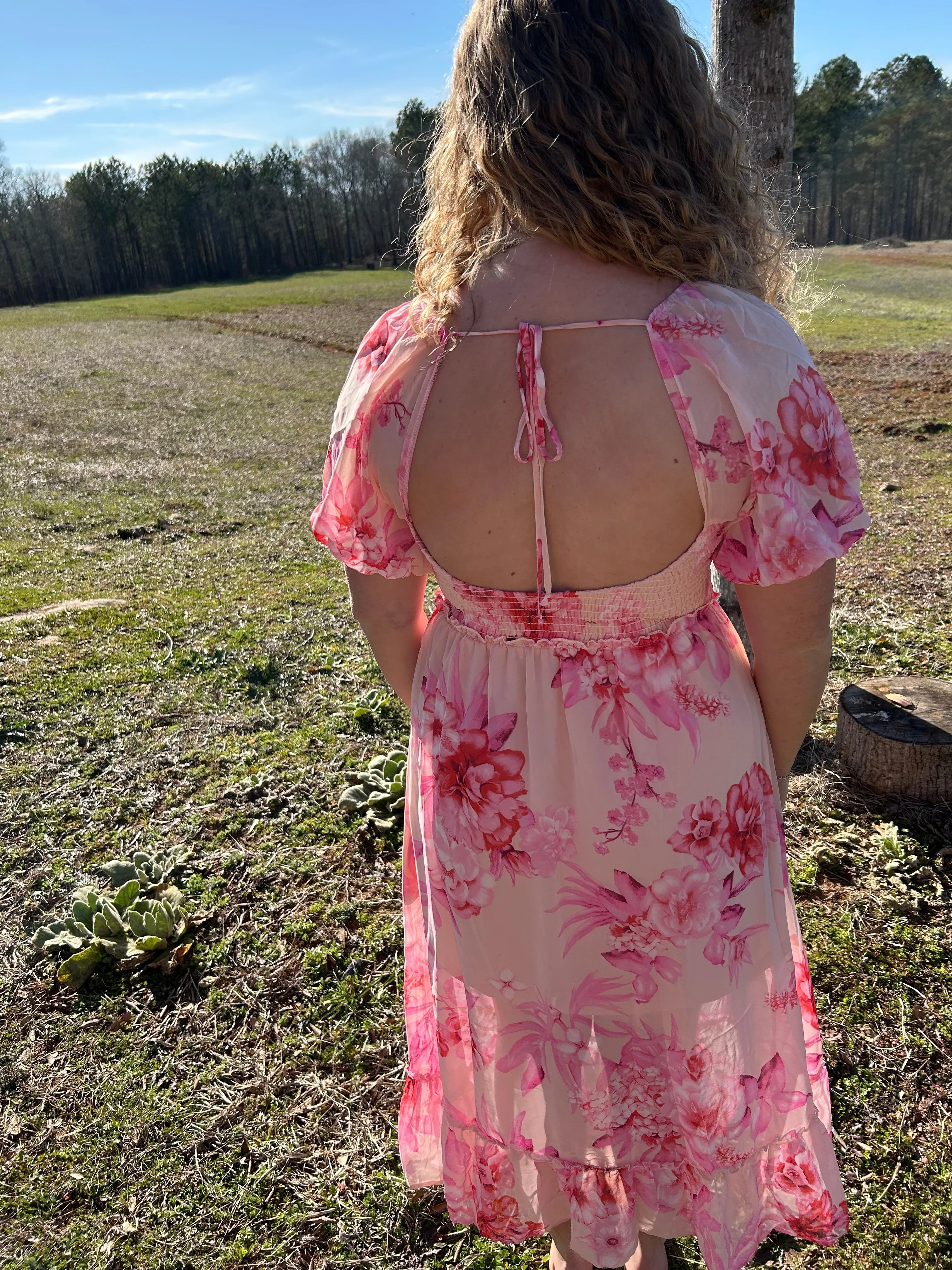 Flora maxi dress