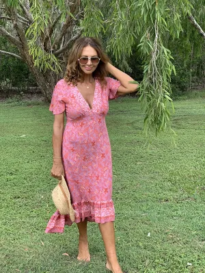 Flora Midi Dress