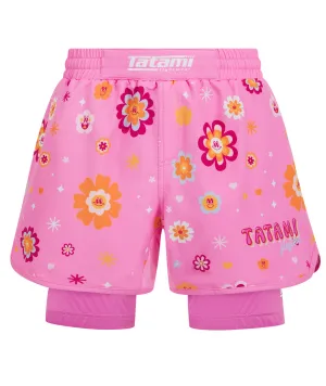 Flower Power Hybrid Shorts