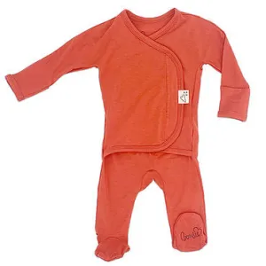 Footed Romper - Sunset