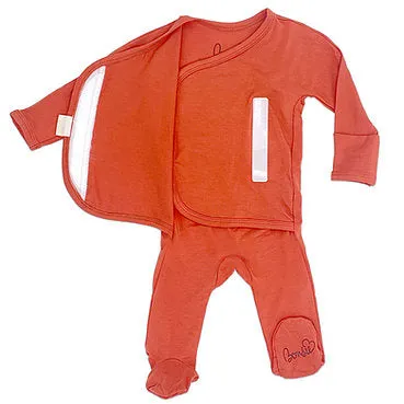 Footed Romper - Sunset