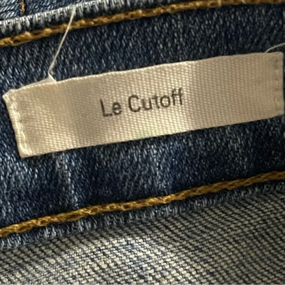Frame Denim Le Cutoff Shorts In Russell Cave 27