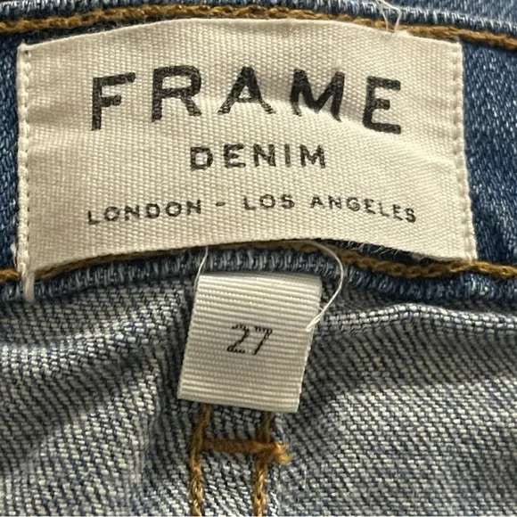 Frame Denim Le Cutoff Shorts In Russell Cave 27