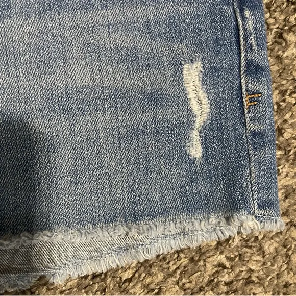 Frame Denim Le Cutoff Shorts In Russell Cave 27