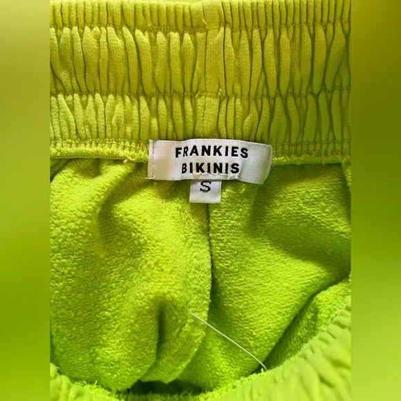 Frankies Bikinis Burl Lounge Shorts NWOT