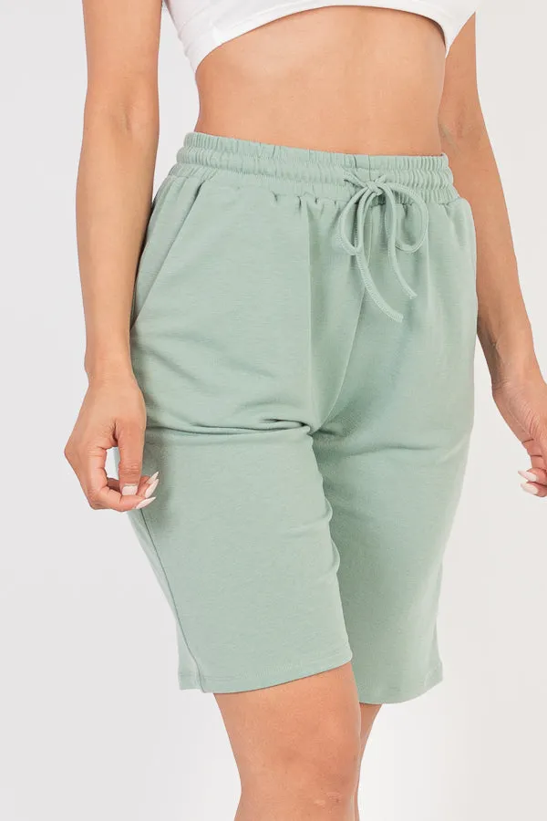French Terry Bermuda Shorts (CAPELLA)