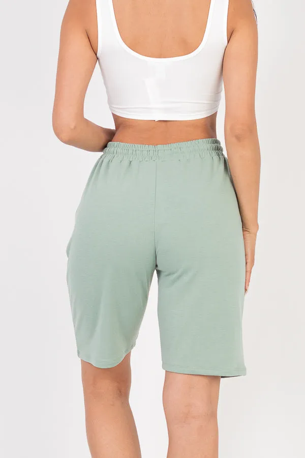 French Terry Bermuda Shorts (CAPELLA)