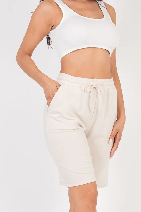 French Terry Bermuda Shorts (CAPELLA)