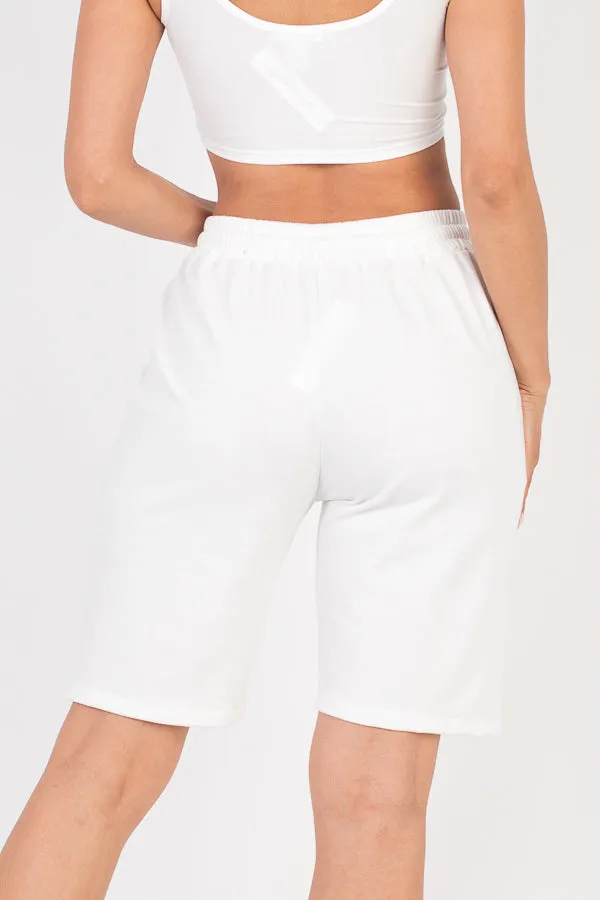 French Terry Bermuda Shorts (CAPELLA)