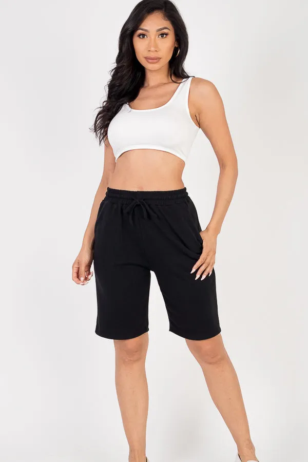 French Terry Bermuda Shorts (CAPELLA)