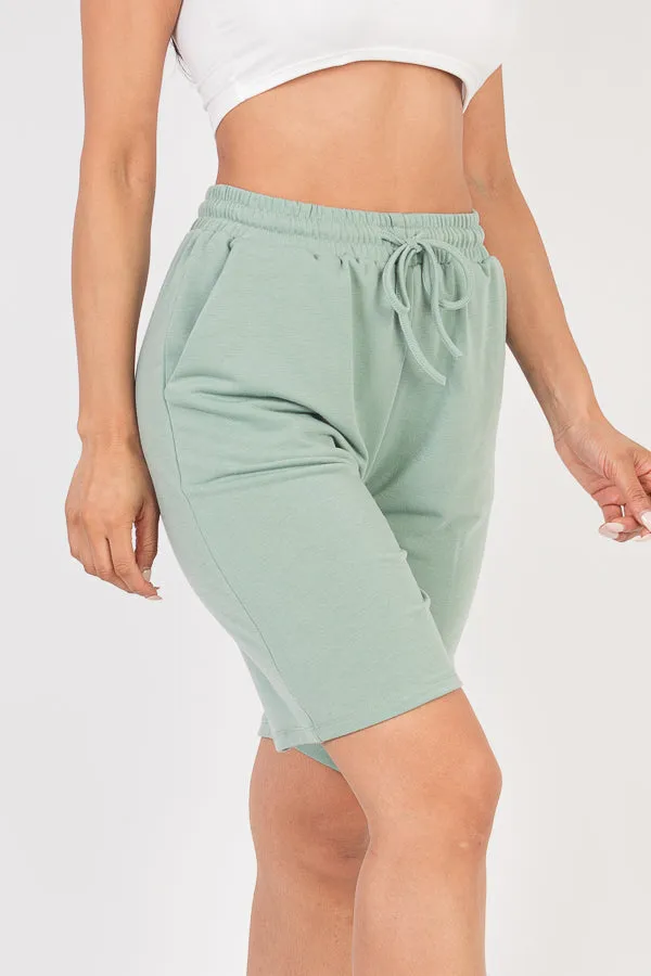 French Terry Bermuda Shorts (CAPELLA)