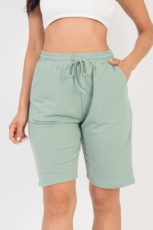 French Terry Bermuda Shorts (CAPELLA)