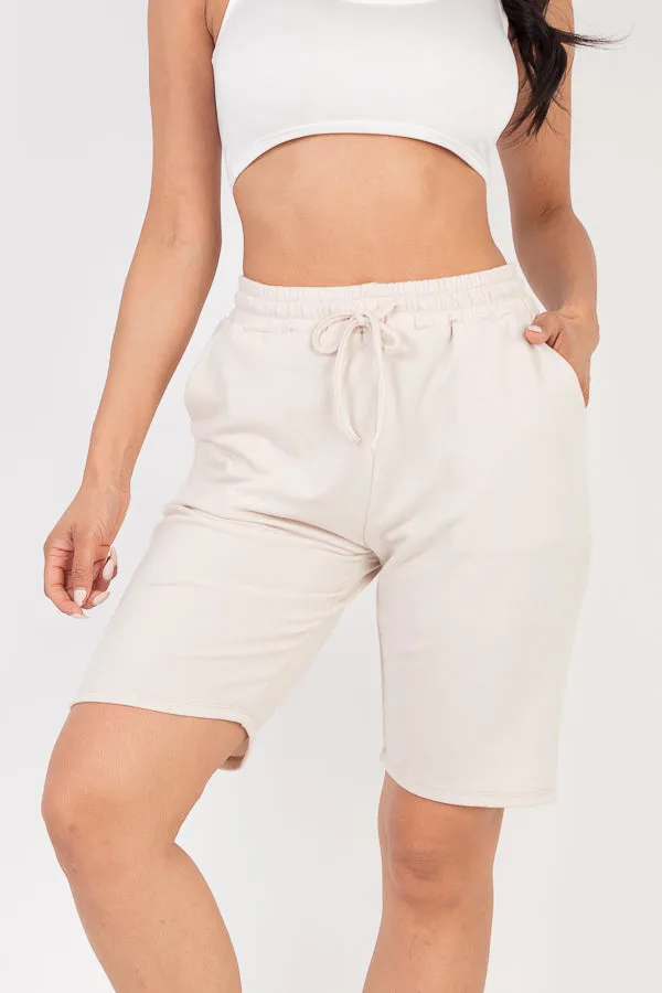French Terry Bermuda Shorts (CAPELLA)