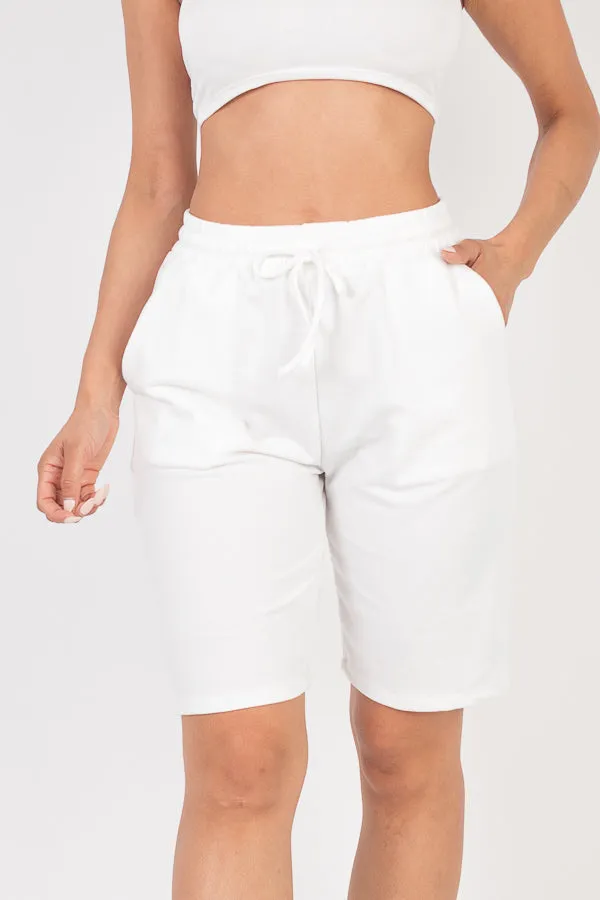 French Terry Bermuda Shorts (CAPELLA)