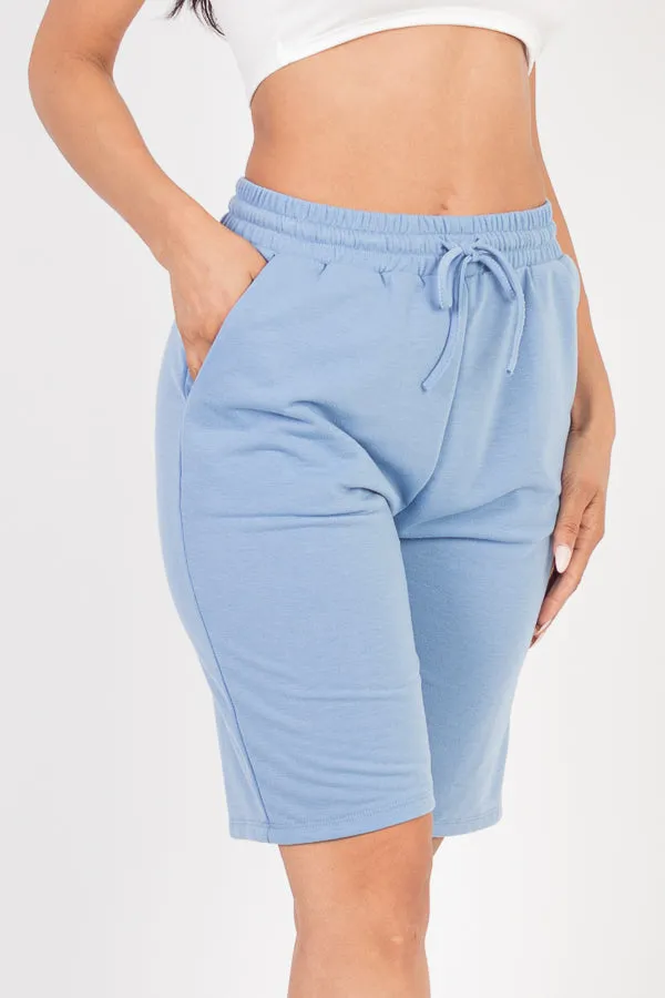 French Terry Bermuda Shorts (CAPELLA)