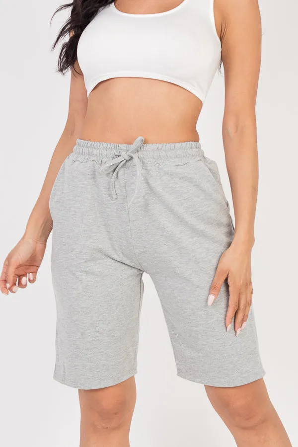 French Terry Bermuda Shorts (CAPELLA)