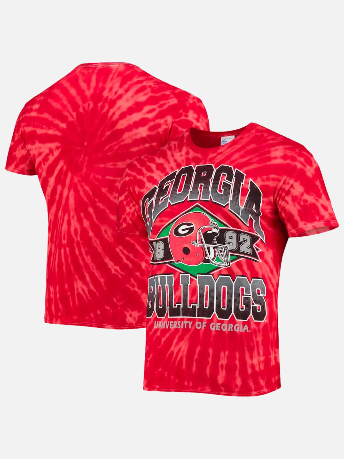 Georgia Bulldogs Twister Brickhouse Vintage Tee