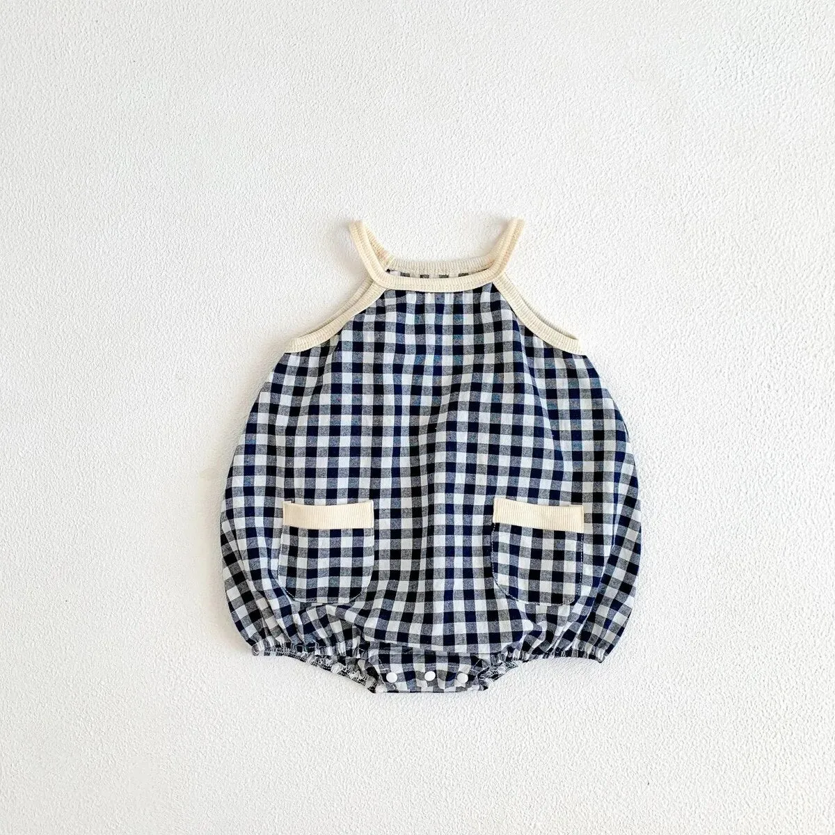 Gingham Bubble Romper | 2 Colours