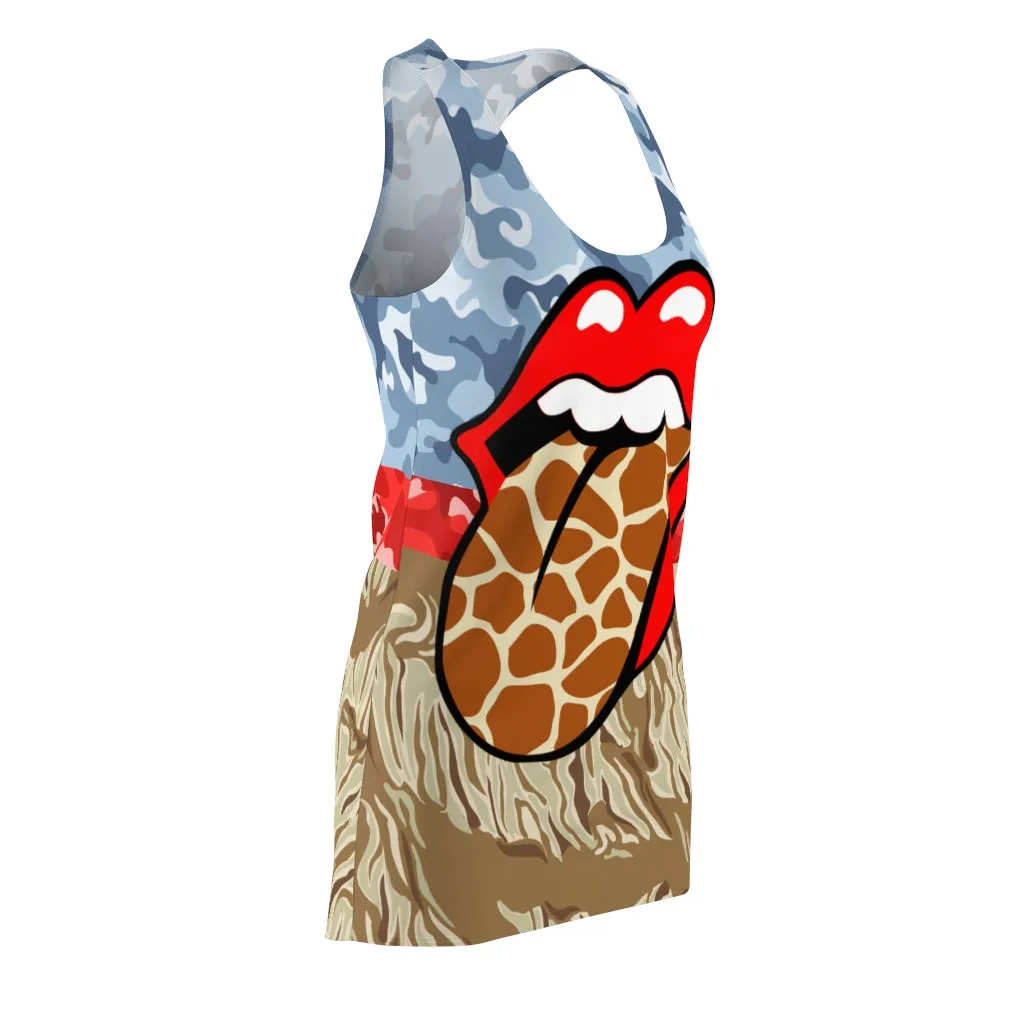 Giraffe Safari Racerback Dress