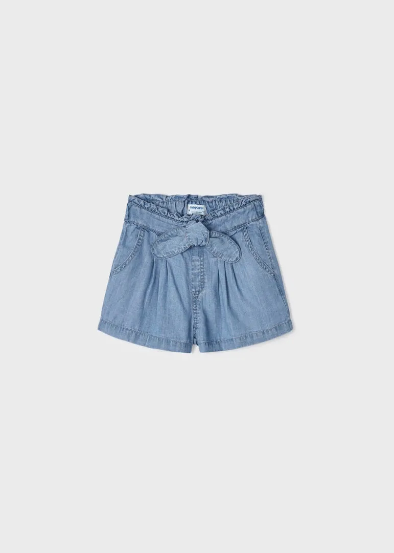 Girls Shorts with Bow 3.203