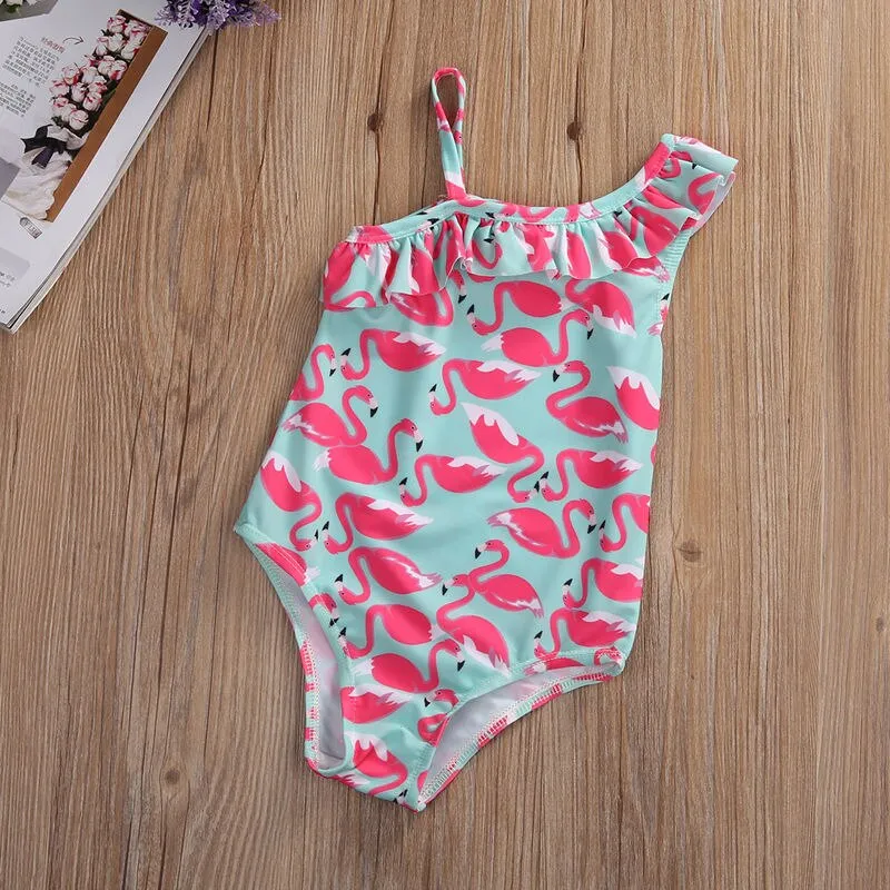 Girls Swimming Costume Swimsuit Swimwear Kids