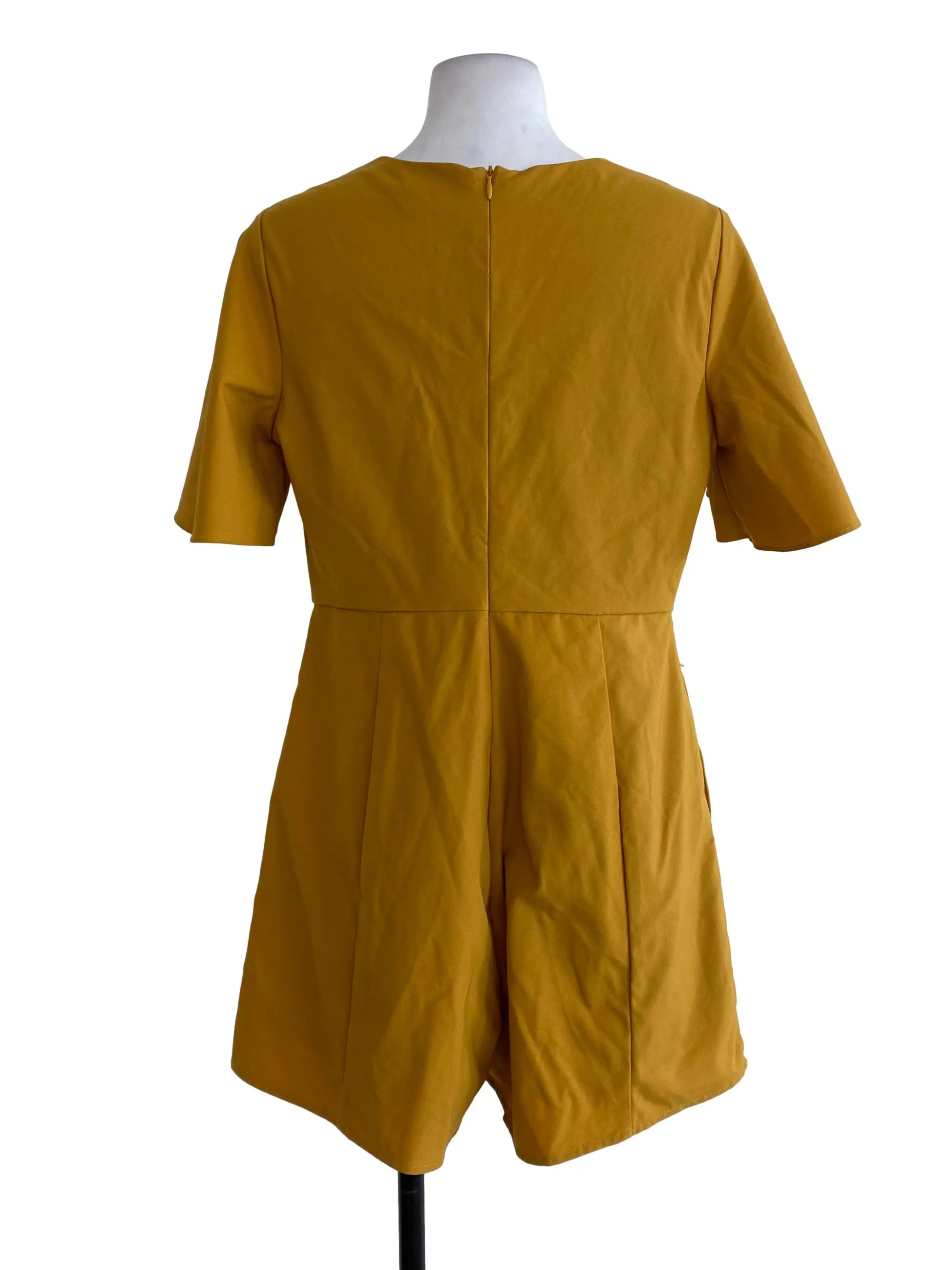 Gold V Neck Rompers TCL