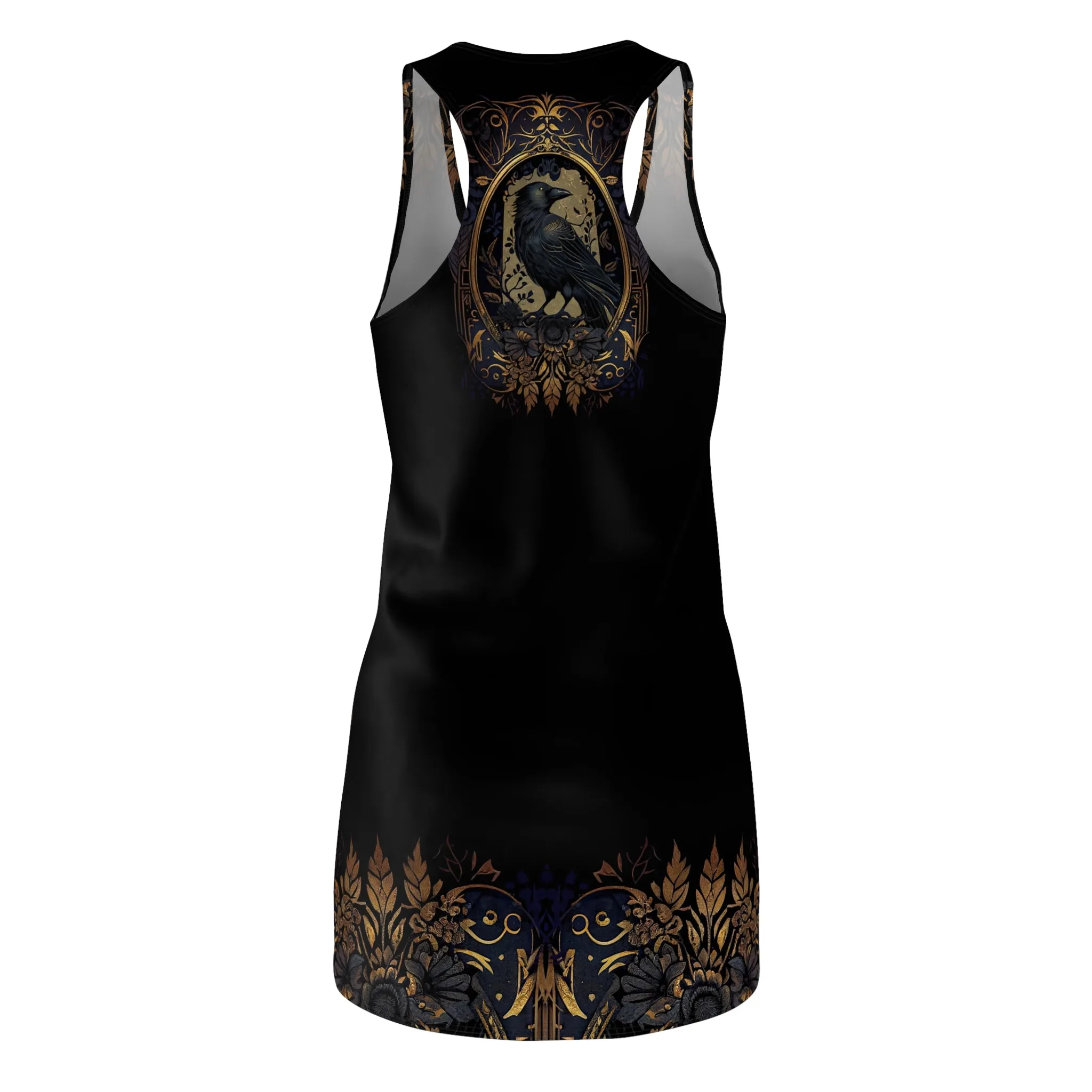 Golden Raven Guardian Tank Dress