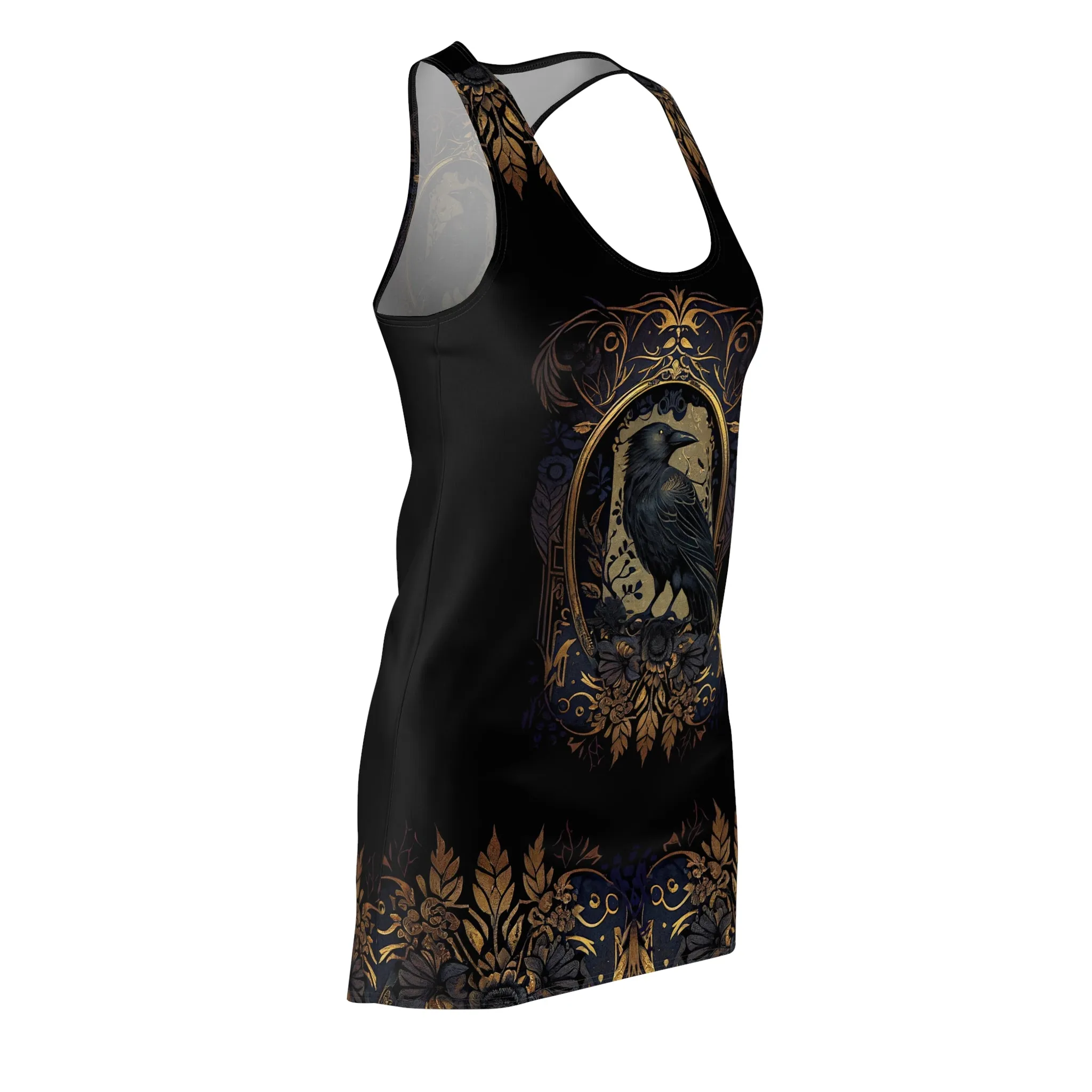 Golden Raven Guardian Tank Dress