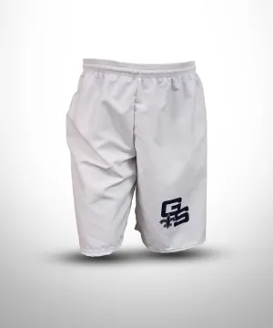 GOLDEN SAINTS Football Sublimated Microfiber Shorts WHT