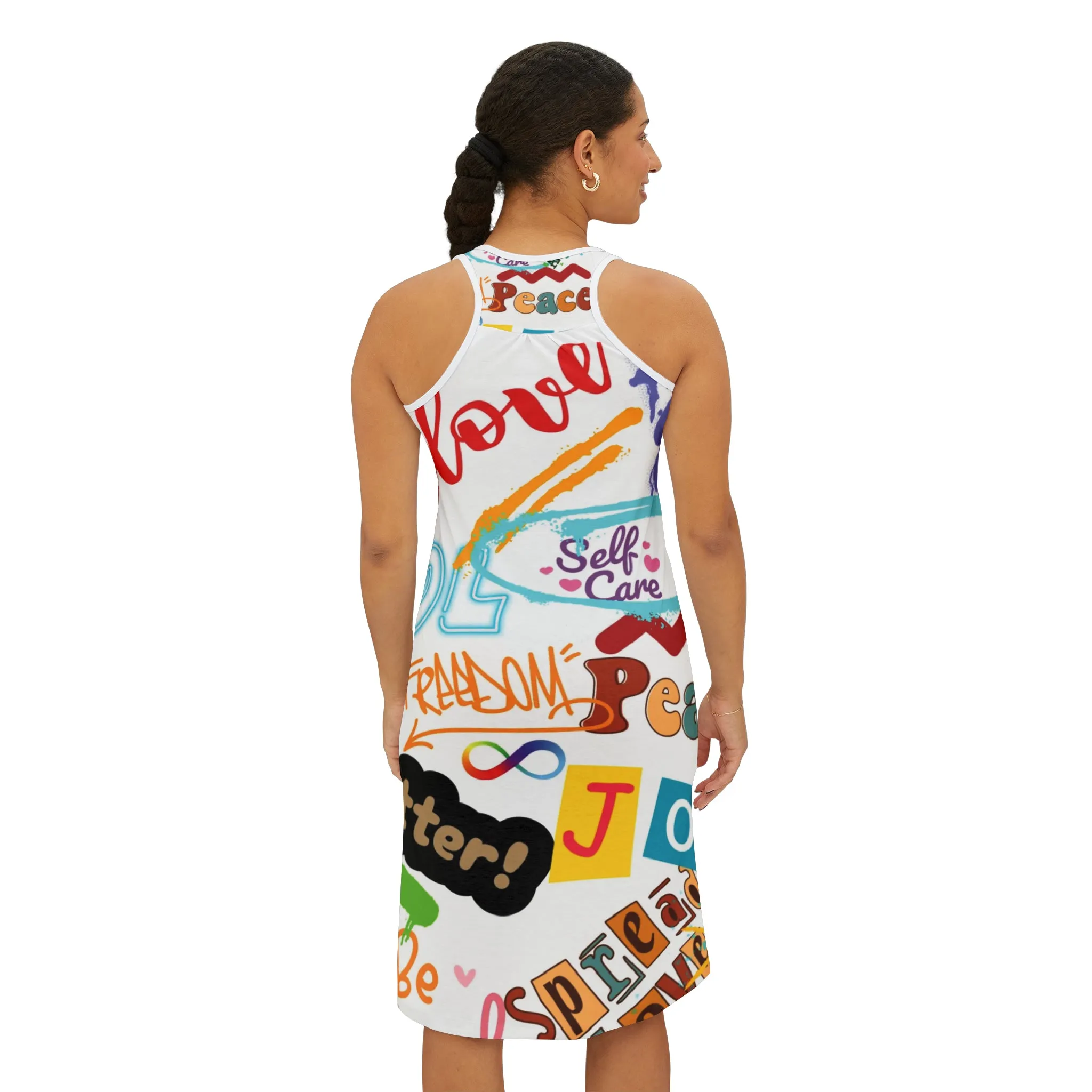 Graffiti Racerback Dress