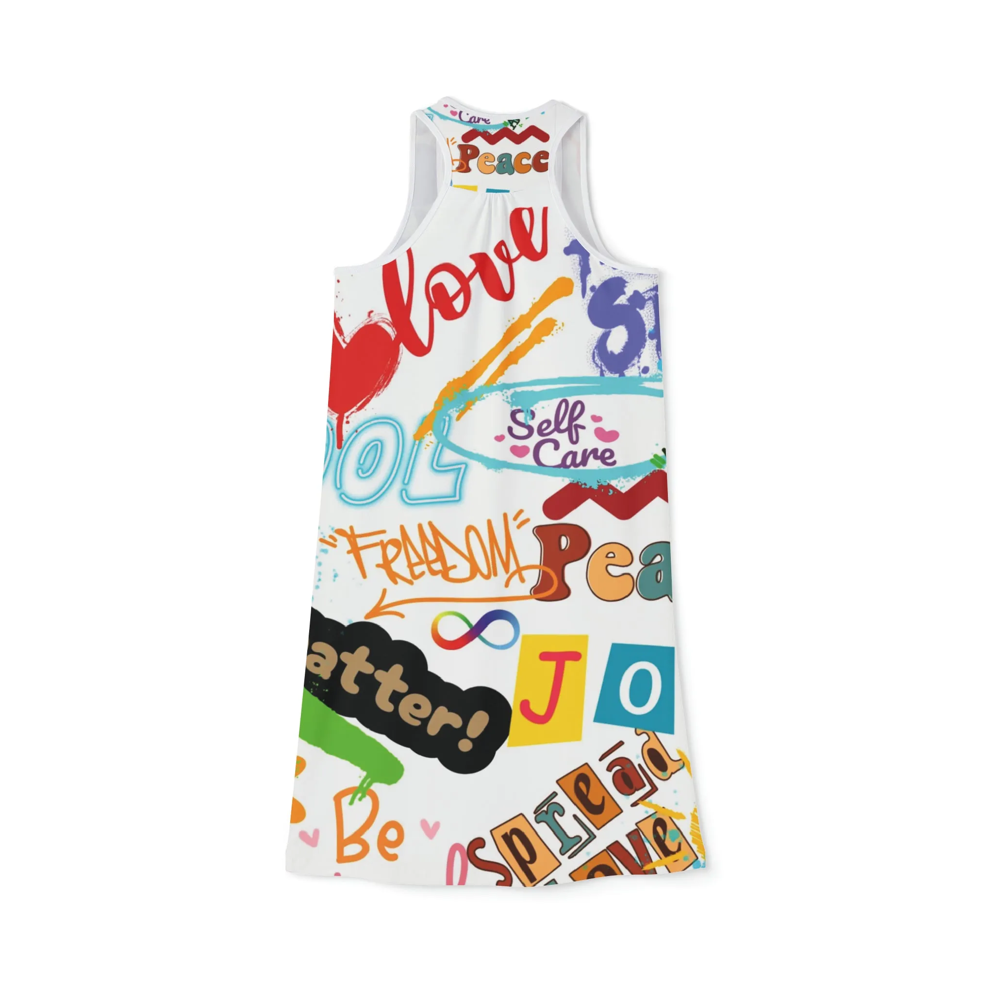 Graffiti Racerback Dress