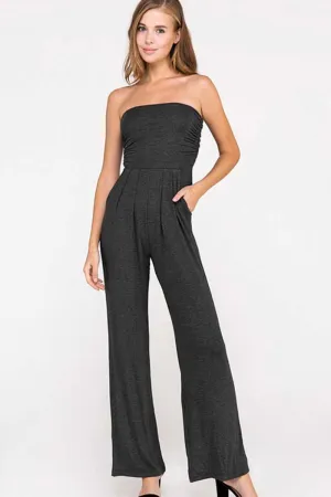 Grand Statements - Ruched Jumpsuit