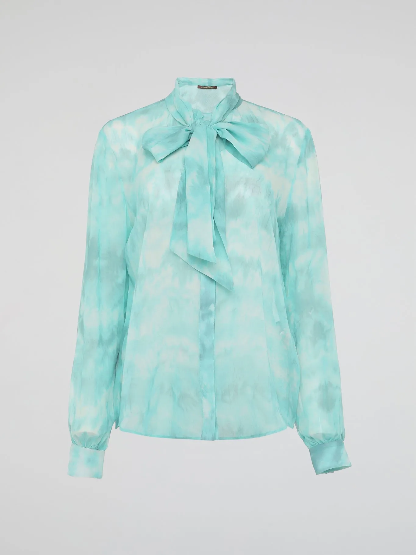 Green Tie Dye Blouse