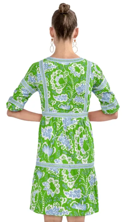 Gretchen Scott Designs Border Dress - Flora