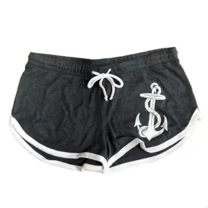 Grey Anchor Shorts