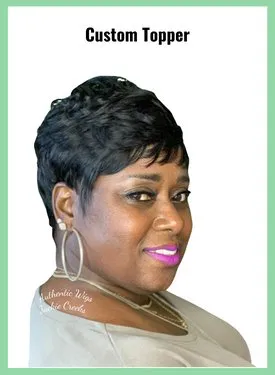 Hair Topper | Human Straight Hair | 100%USA Handcrafted
