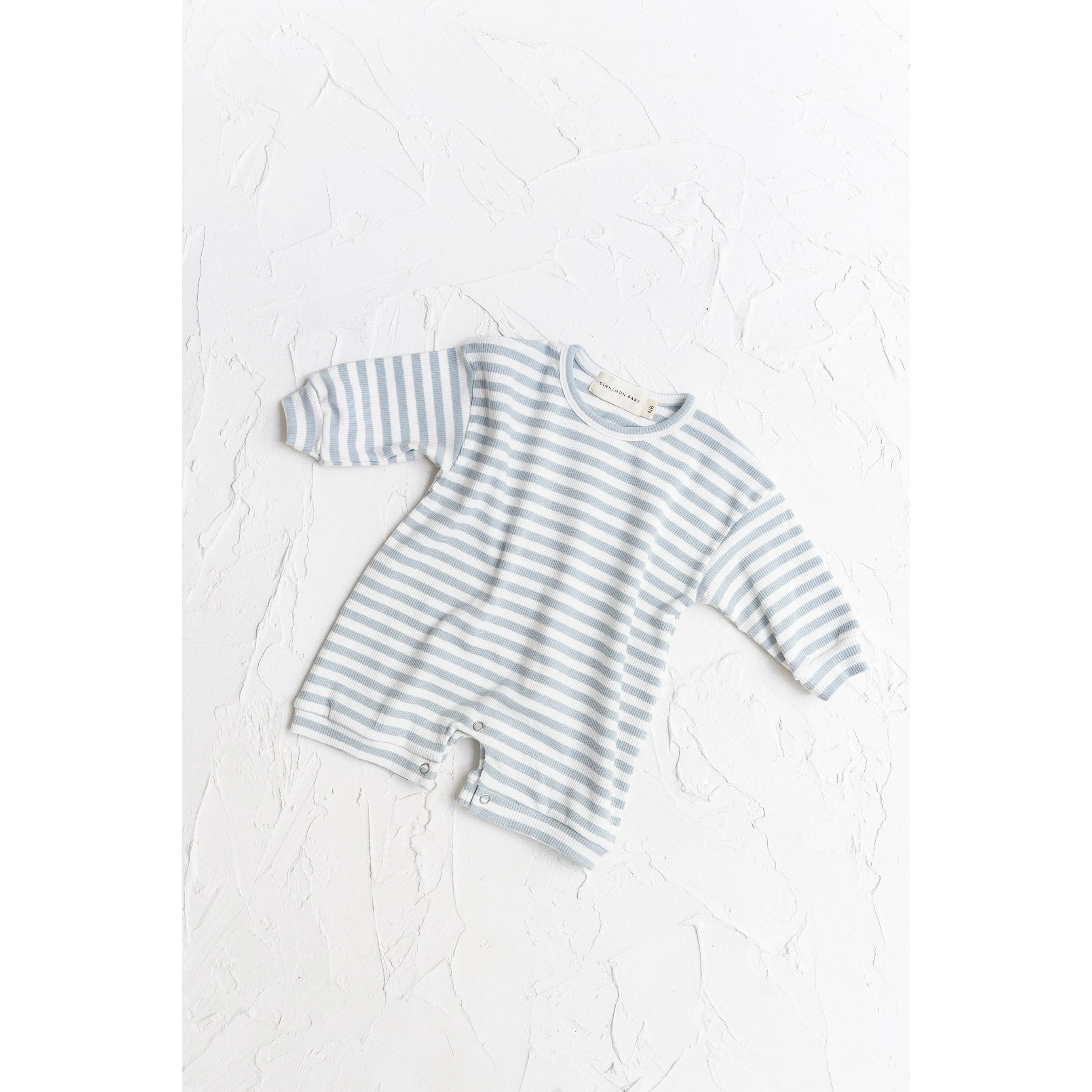 Hampton Romper - Baby Blue