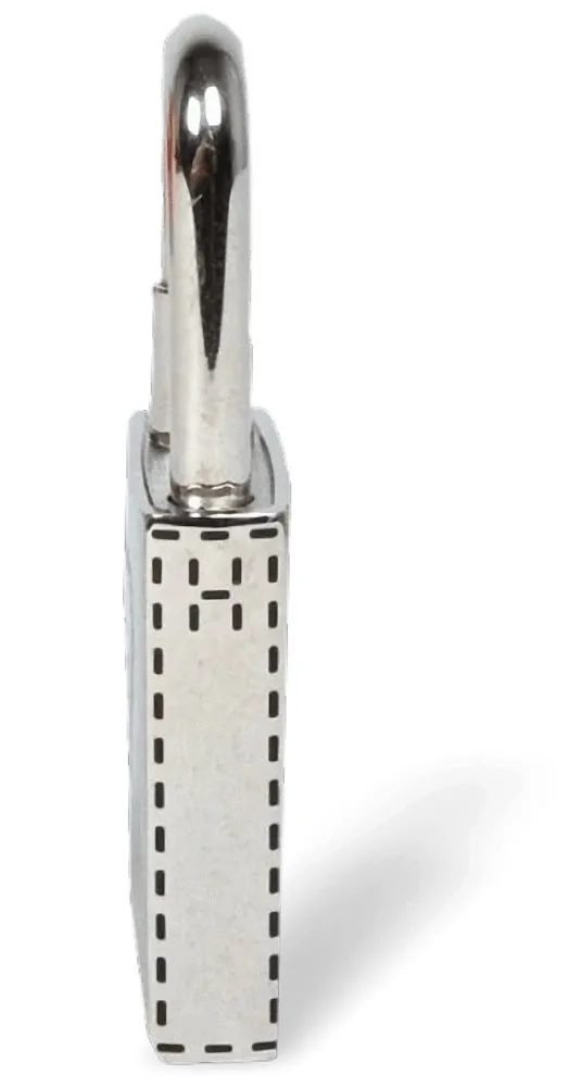 Hermes Silvered CONTE ET RACONTE Cadenas Lock Charm NIB!