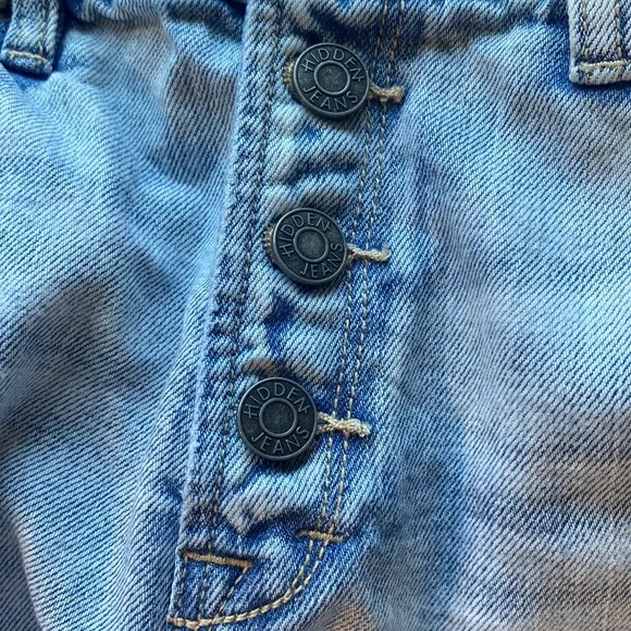 Hidden Distressed High Rise Shorts Size Small