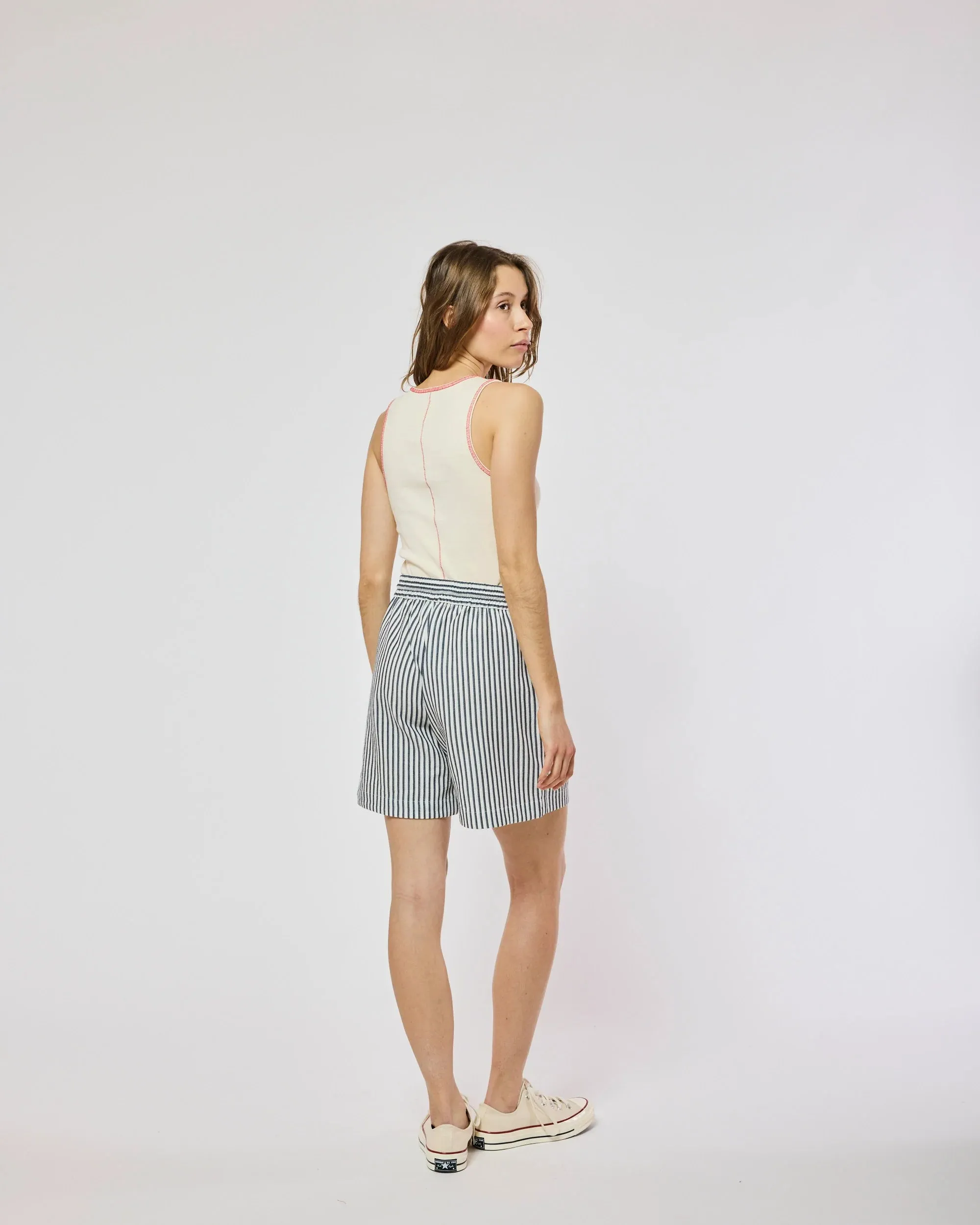 Homecore - Amelie Stripes Shorts - Sky