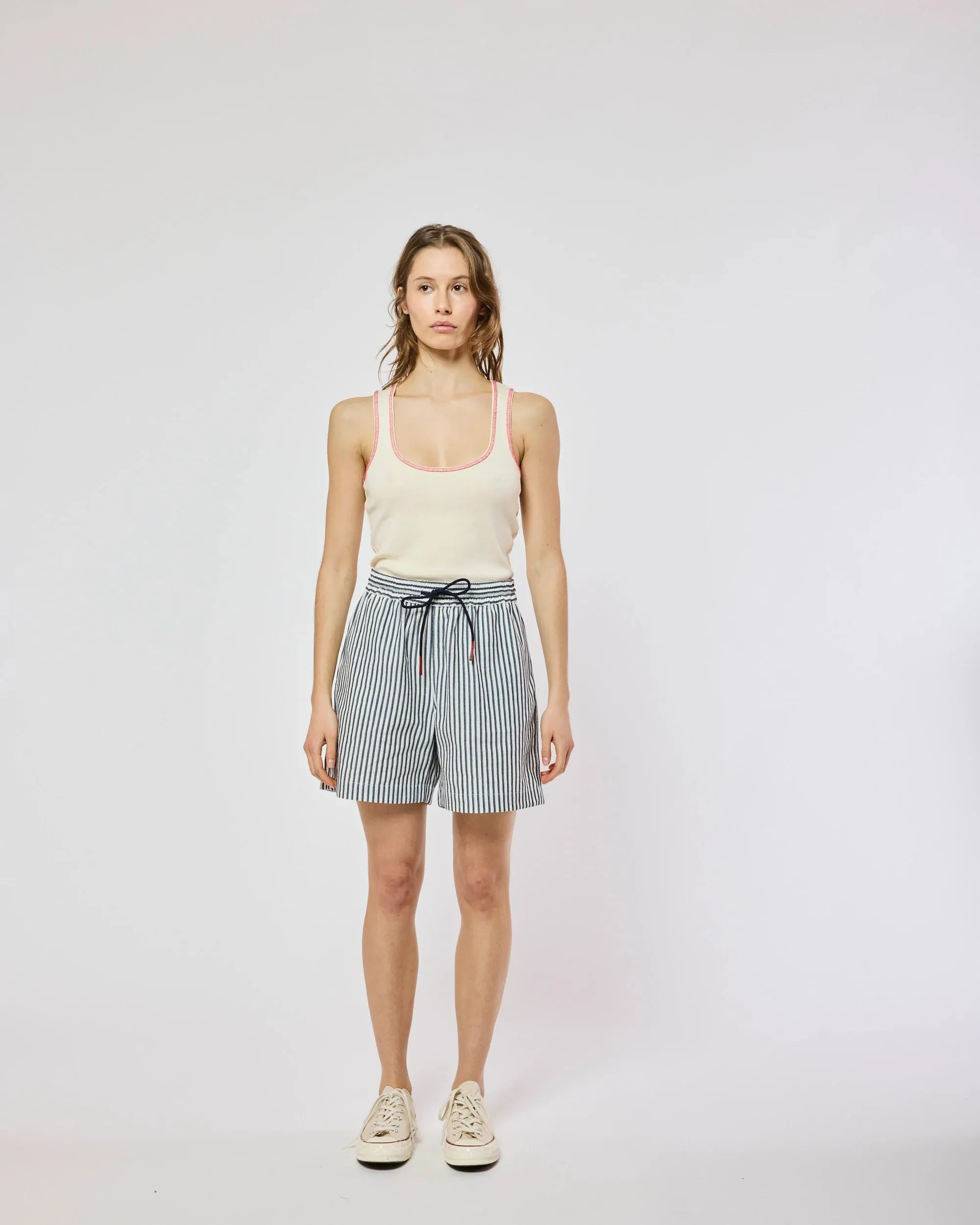Homecore - Amelie Stripes Shorts - Sky