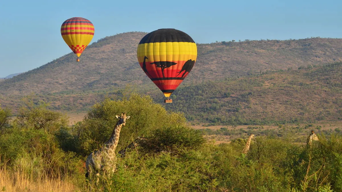 Hot Air Balloon Safari Pilanesberg, South Africa