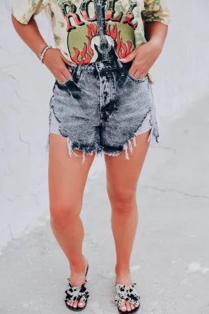 Hudson Denim Mom Shorts