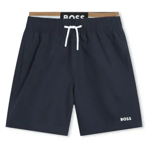 Hugo Boss Navy Swim Shorts