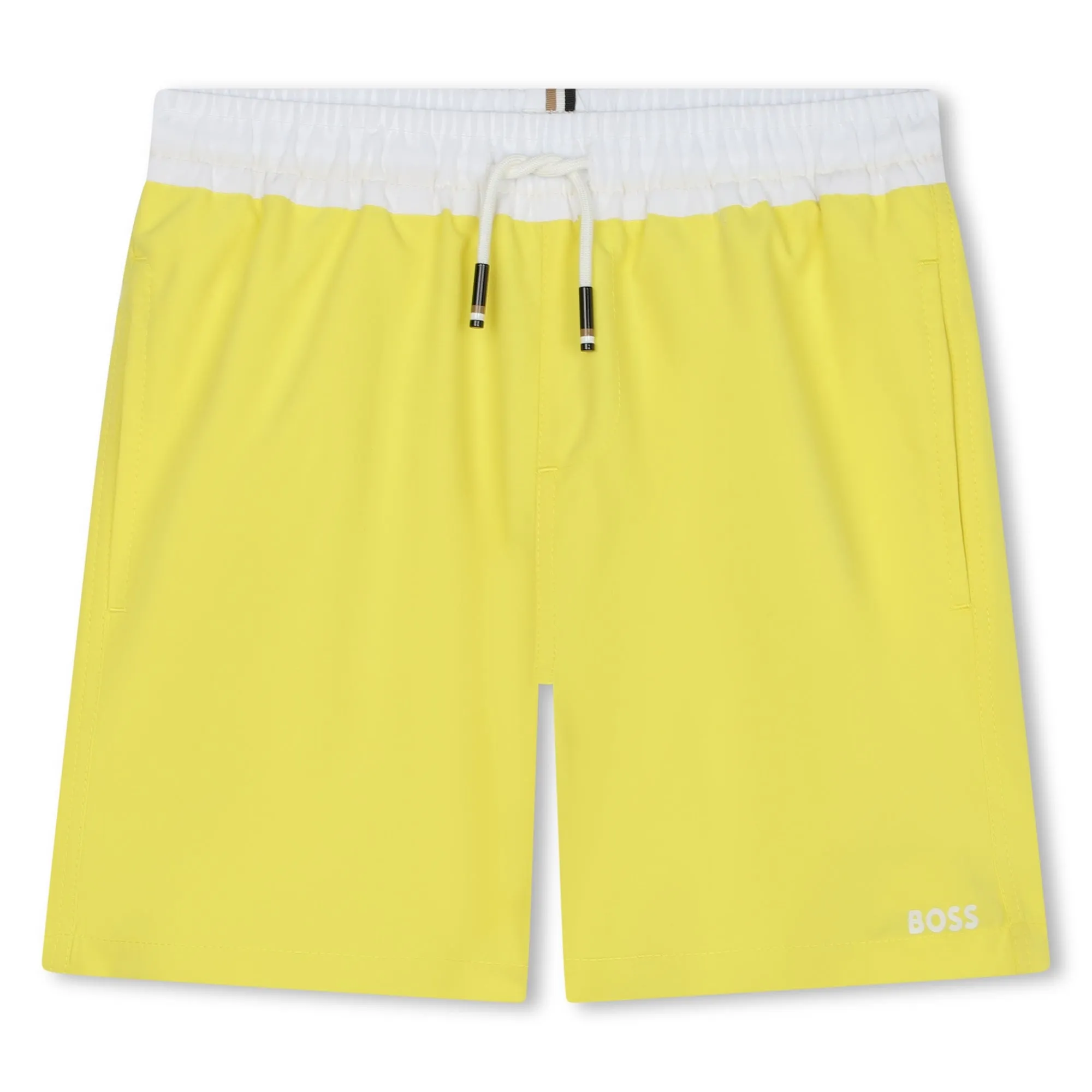 Hugo Boss Yellow Swim Shorts