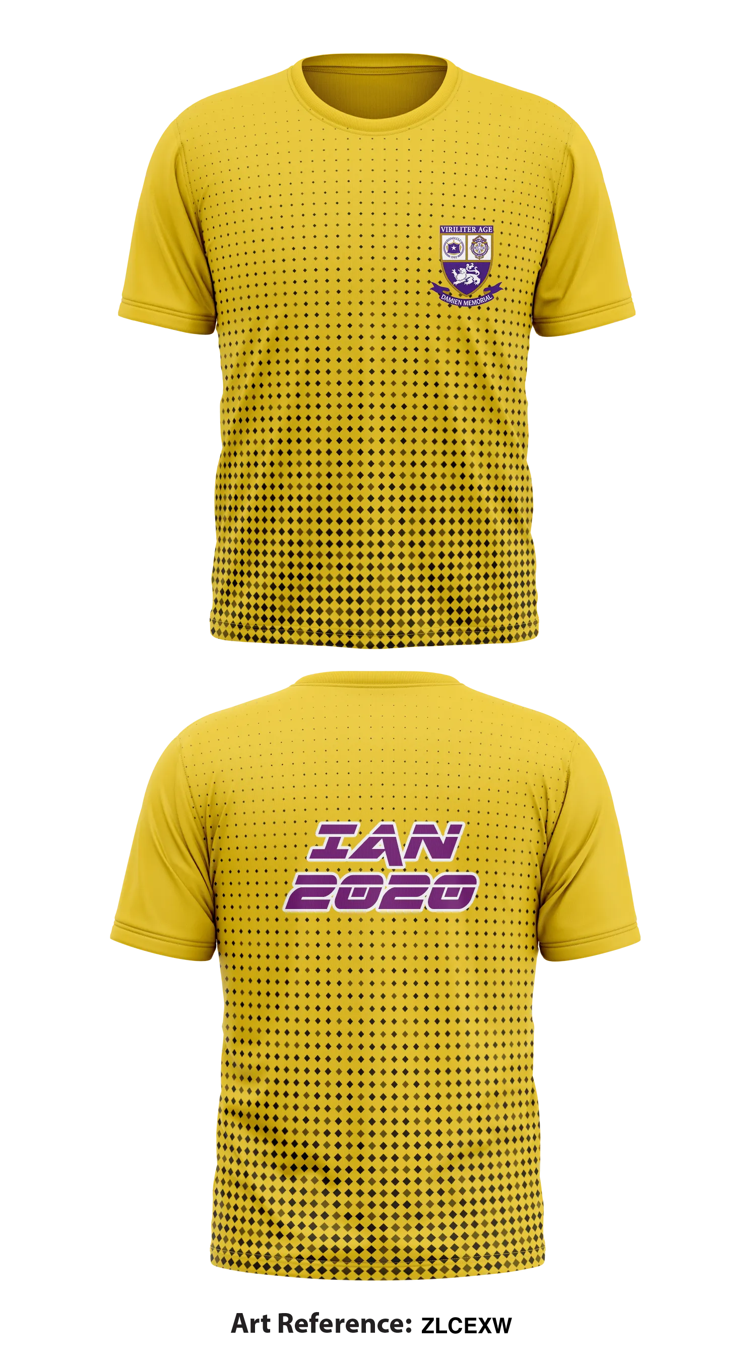 Ian 2020 Core Men's SS Performance Tee - ZLCeXW