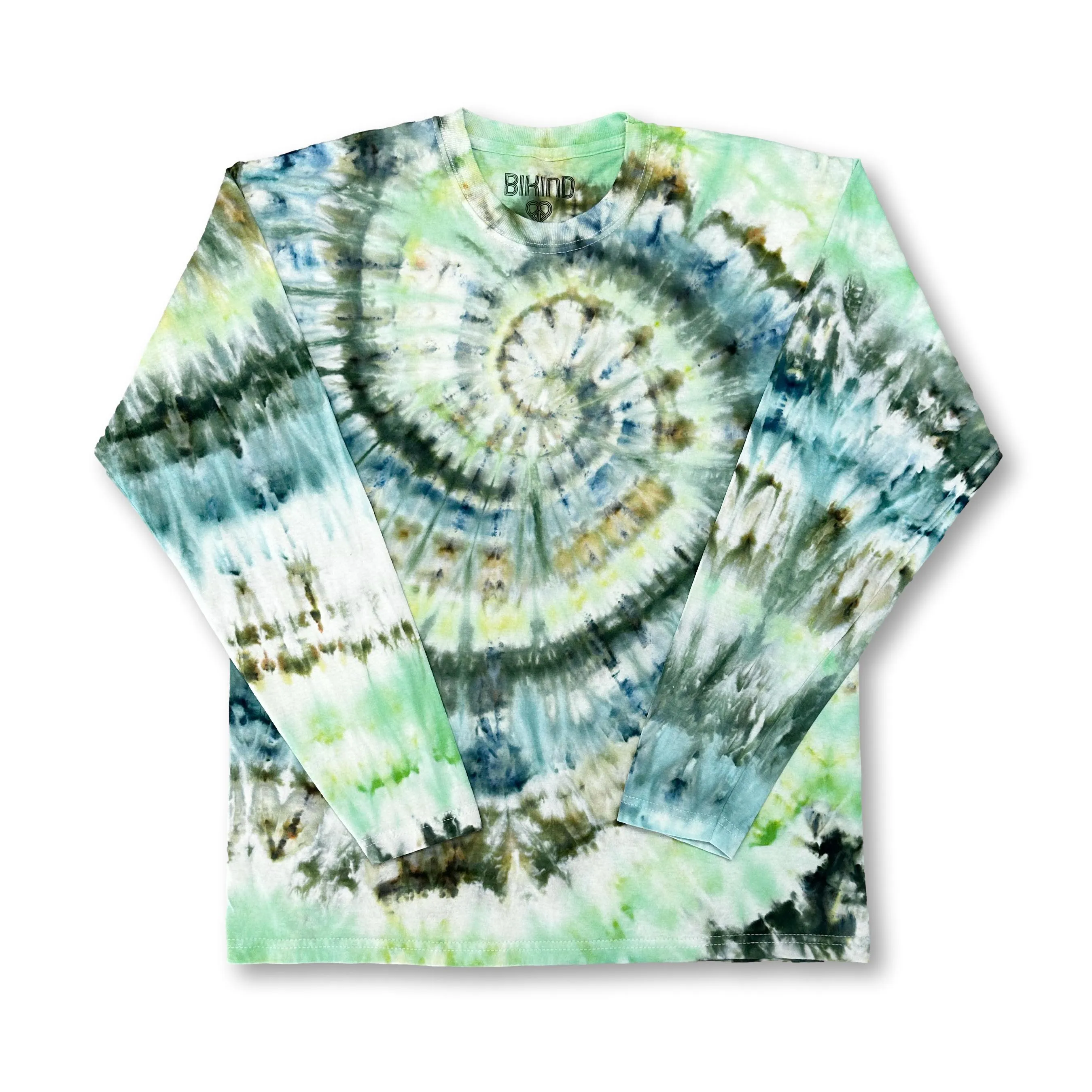 Ice Tie Dye Long Sleeves T-Shirt M