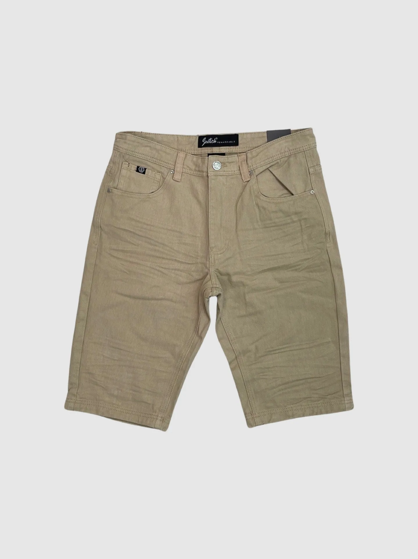 JDS-SS3500-Distressed Twill Shorts