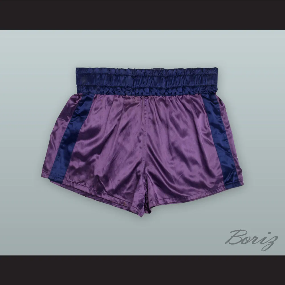 Joe Louis Purple Boxing Shorts