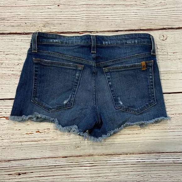 Joe’s Jeans Distressed Jean Shorts Phoebe Wash Sz 26